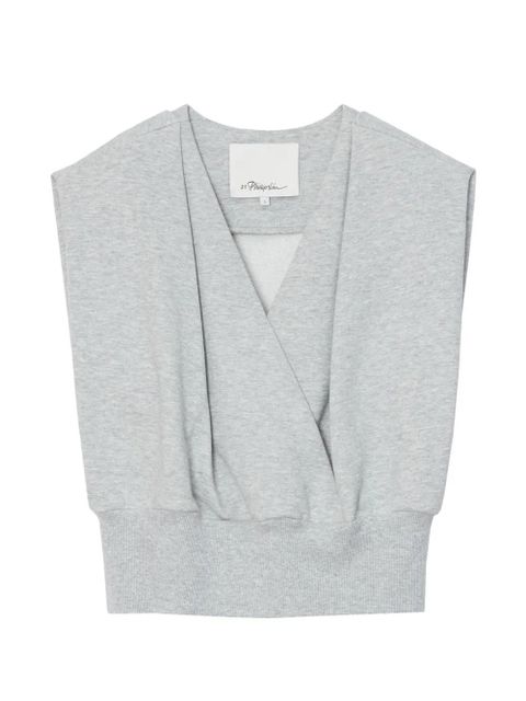 3.1 Phillip Lim V-neck sleeveless top - Grey - zdjęcie produktu nr 1