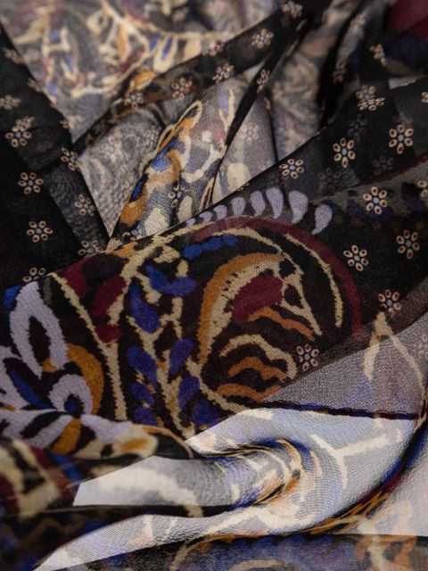 ETRO paisley-print scarf - Black - zdjęcie produktu nr 2