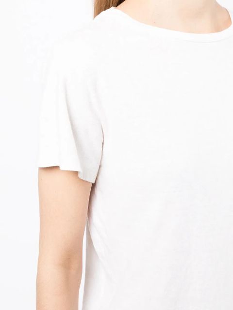 RE/DONE solid-colour crewneck T-shirt - White