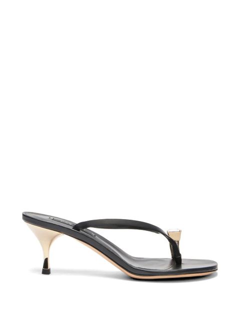 Casadei Julia leather mules - Black - zdjęcie produktu nr 1