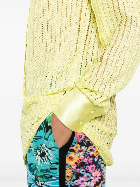 Charo Ruiz Ibiza Achty lace-detail shirt - Green