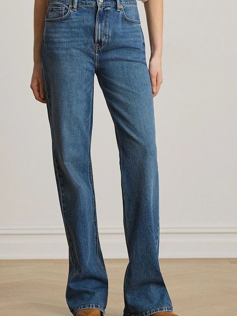 Lauren Ralph Lauren jeansy wide leg damskie - zdjęcie produktu nr 1