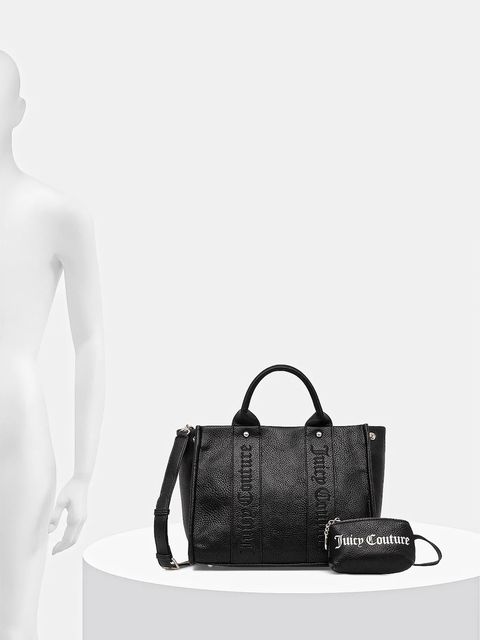 Juicy Couture torebka Iris Embroidery kolor czarny BIJIR8946WVP