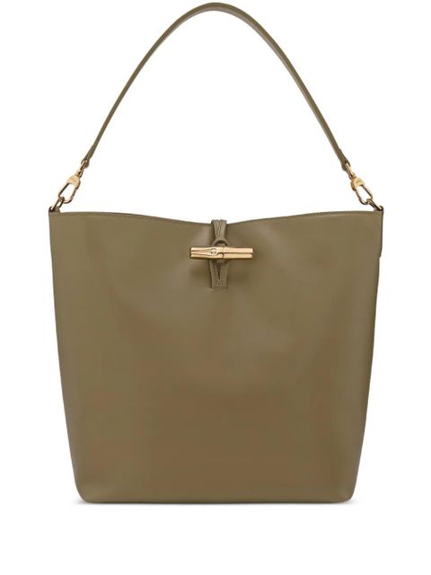 Longchamp Le Roseau M bag - Green - zdjęcie produktu nr 1