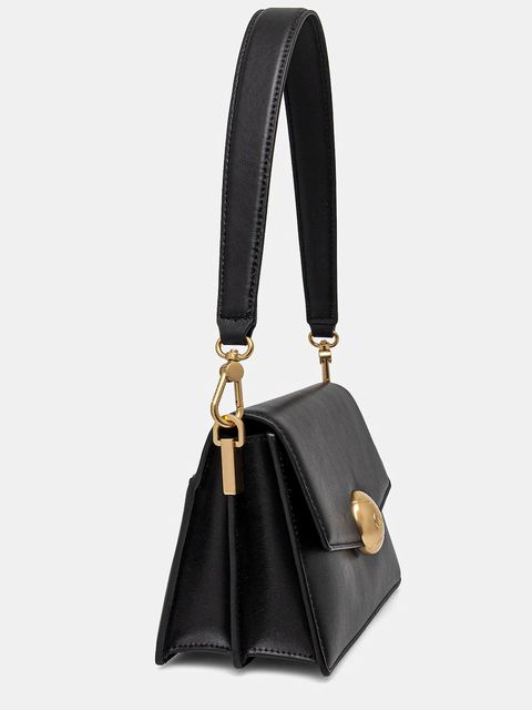 Lacoste torebka skórzana kolor czarny NF5105IT