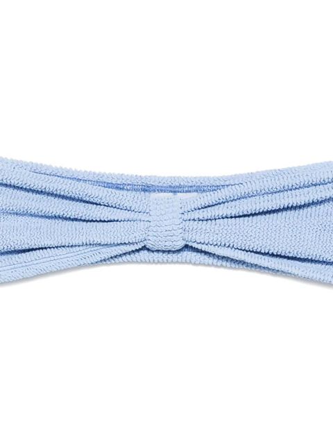 Hunza G knot front bikini - Blue