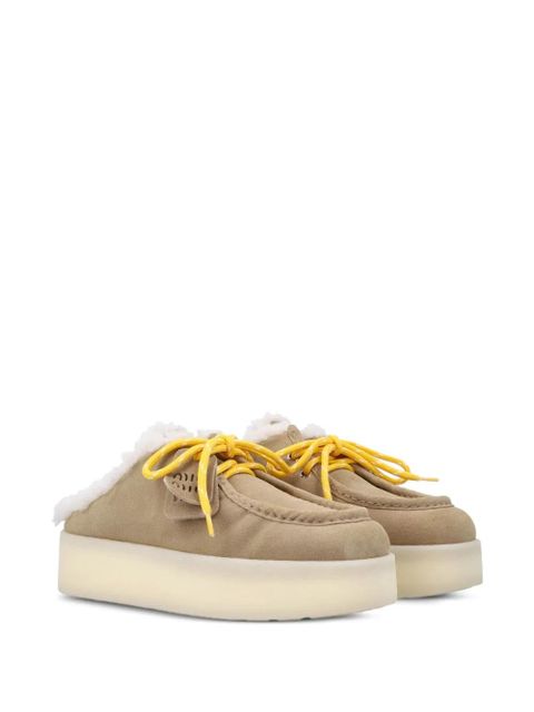 Miu Miu 45mm platform slippers - Neutrals