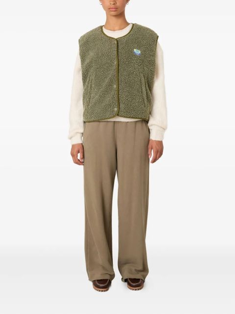 American Vintage Hoktown zip-pockets gilet - Green - zdjęcie produktu nr 2