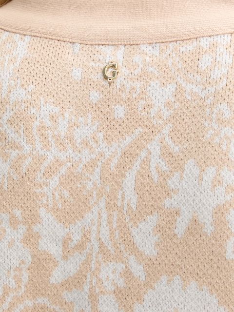 Guess kardigan MELINDA damski kolor pomarańczowy ciepły W5GR31 Z2ZK2