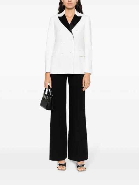 TWINSET Oval-T chain wide-leg trousers - Black - zdjęcie produktu nr 2