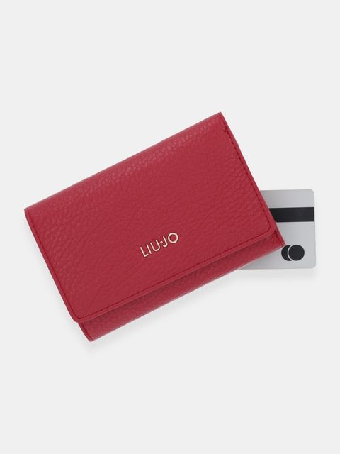 Liu Jo portfel damski kolor czerwony AA6172 E1109