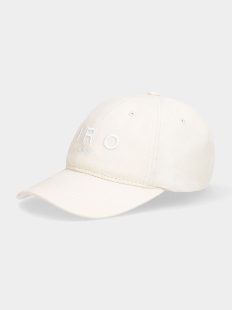 IRO czapka z daszkiem bawełniana kolor beżowy WP90GREBSOFT - zdjęcie produktu nr 1