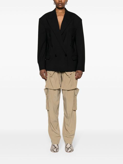 ISABEL MARANT Klero double-breasted blazer - Black - zdjęcie produktu nr 2