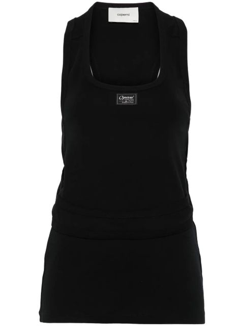 Coperni open-back tank top - Black - zdjęcie produktu nr 1