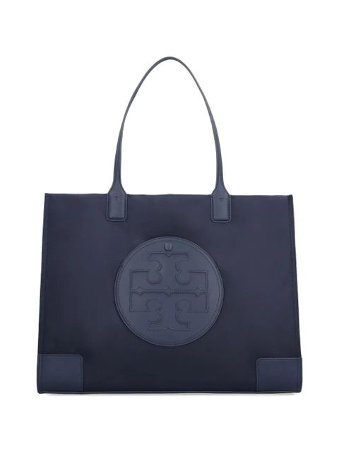 Tory Burch logo tote bag - Blue - zdjęcie produktu nr 1