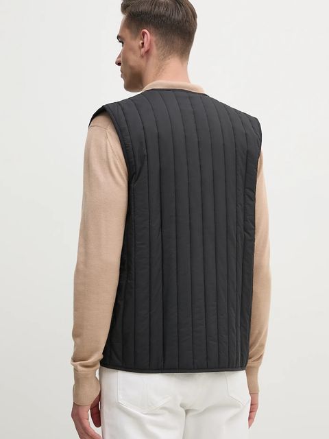 Rains bezrękawnik Banja Liner Vest T1 kolor czarny przejściowy 21660