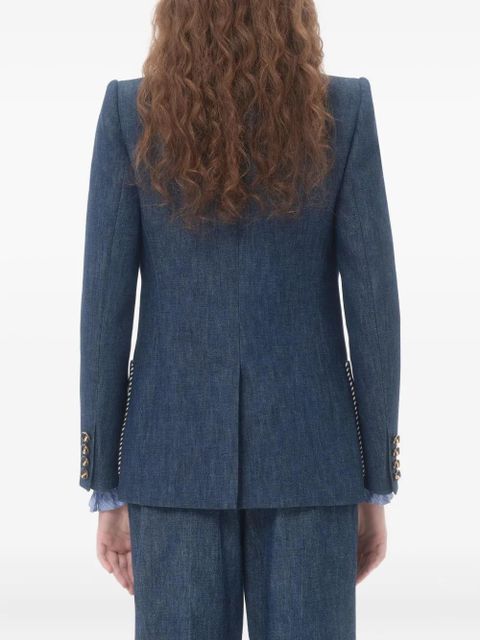 Valentino Garavani chambray denim jacket - Blue - zdjęcie produktu nr 2