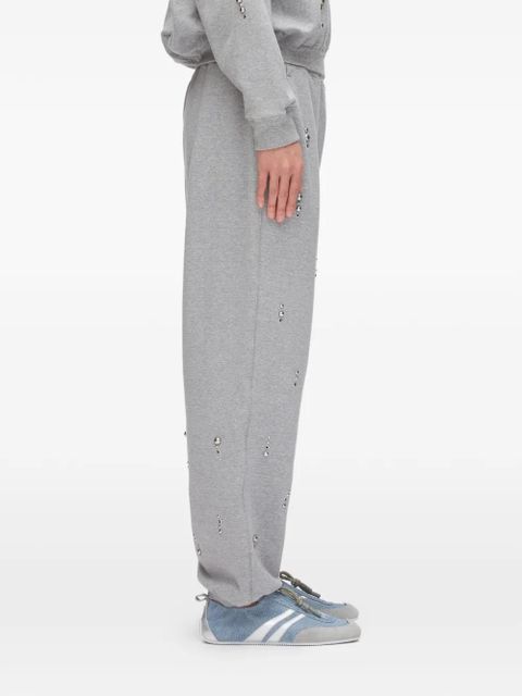 3.1 Phillip Lim Dome embellishment track pants - Grey