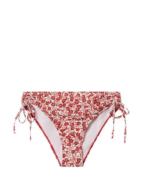 ISABEL MARANT floral tie side panties - Red - zdjęcie produktu nr 1
