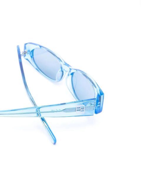BY FAR Rodeo transparent-frame design sunglasses - Blue - zdjęcie produktu nr 2