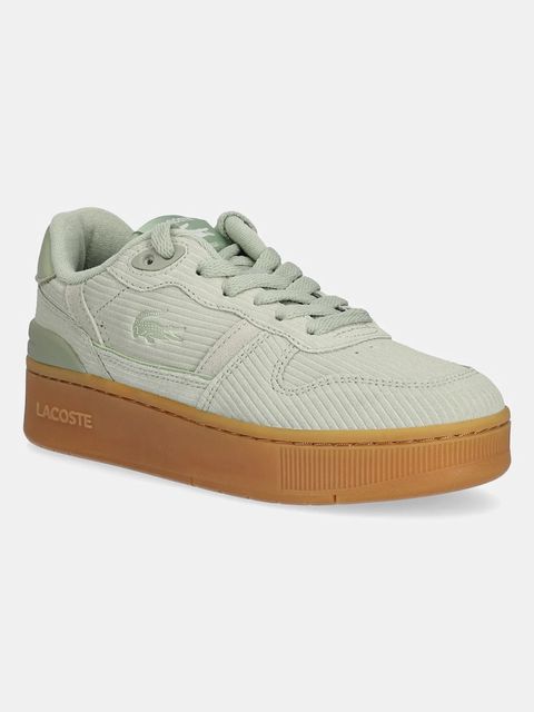 Lacoste sneakersy T-Clip Platform Sneakers damskie kolor turkusowy 50SFA0187 - zdjęcie produktu nr 1
