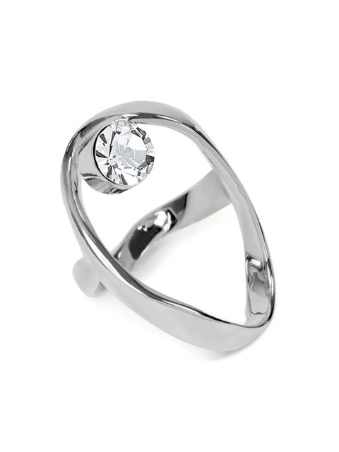 DRIES VAN NOTEN waved jewel ring - Silver - zdjęcie produktu nr 1