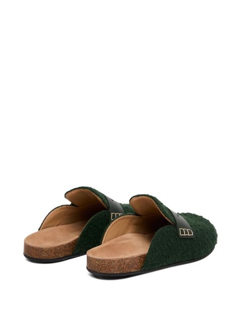 JW Anderson felt loafers - Green - zdjęcie produktu nr 2