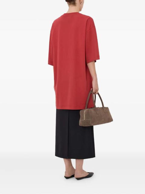 LouLou de Saison Ayaz Lds cotton T-shirt - Red