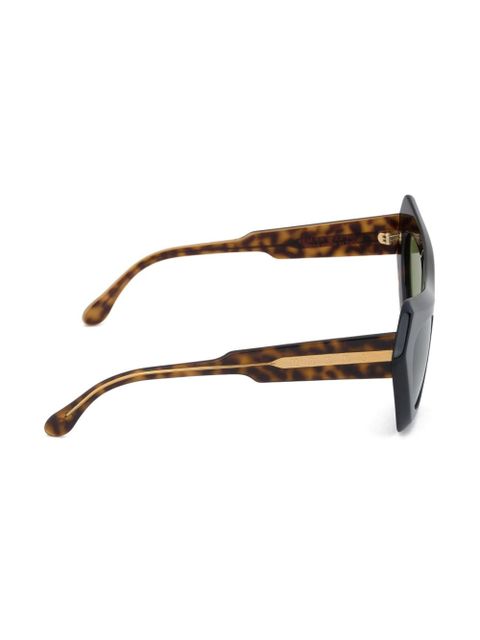 Marni Eyewear Devil's Pool cat-eye sunglasses - Brown