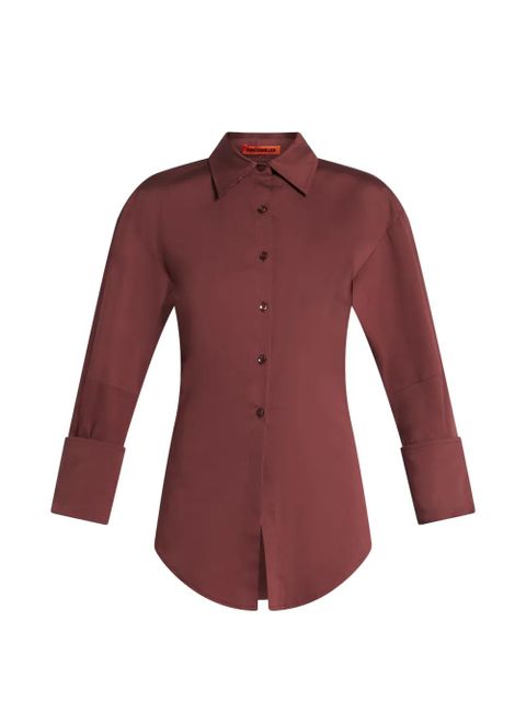 Simon Miller back-tie shirt - Brown - zdjęcie produktu nr 1