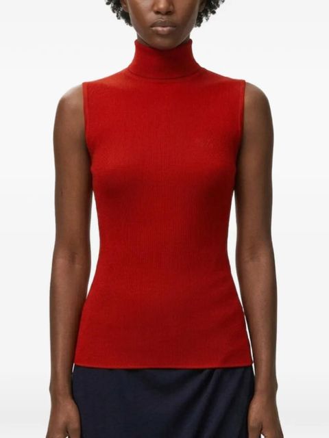 LOEWE high-neck sleeveless top - Red - zdjęcie produktu nr 2
