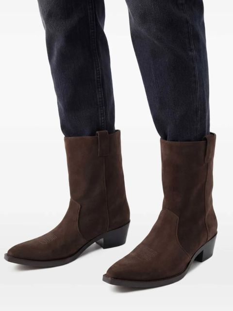 KHAITE Clive ankle boots - Brown