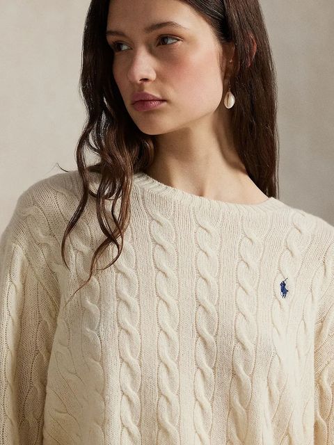 Polo Ralph Lauren sweter damski kolor biały lekki 211971865 - zdjęcie produktu nr 2