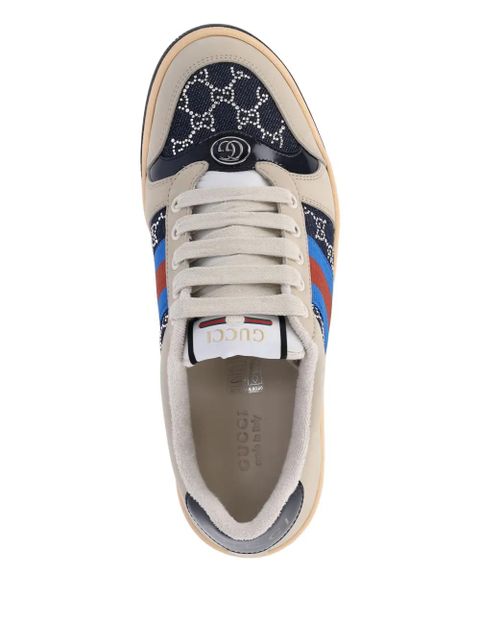 Gucci Screener logo-pattern sneakers - Neutrals