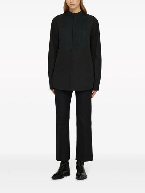 Jil Sander Wednesday P.M. cotton shirt - Black - zdjęcie produktu nr 2