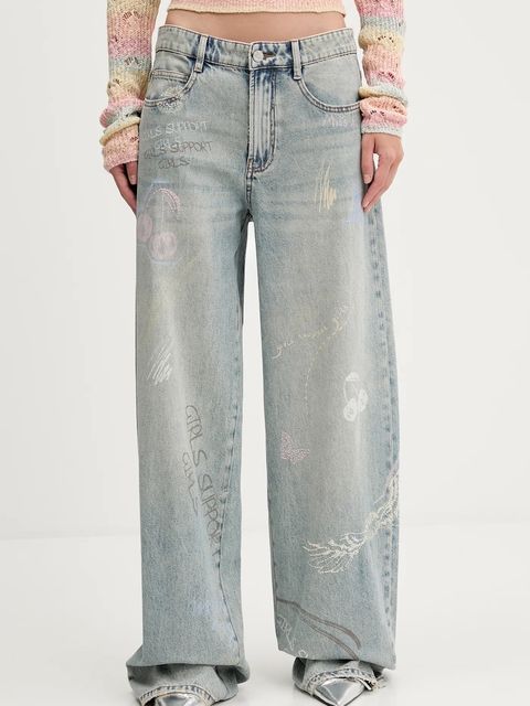 Miss Sixty jeansy damskie kolor niebieski 6S2JJ00900 - zdjęcie produktu nr 1