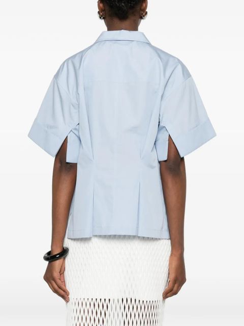 Jil Sander short-sleeve shirt - Blue