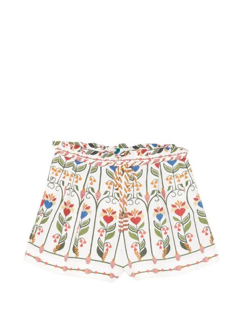 FARM Rio fraga printed shorts - White - zdjęcie produktu nr 1