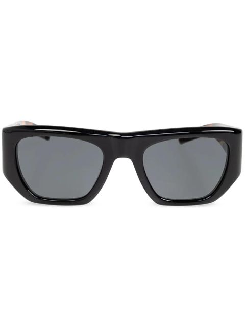Saint Laurent Eyewear logo-print sunglasses - Black - zdjęcie produktu nr 1