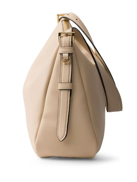 Prada large Aimée shoulder bag - Brown