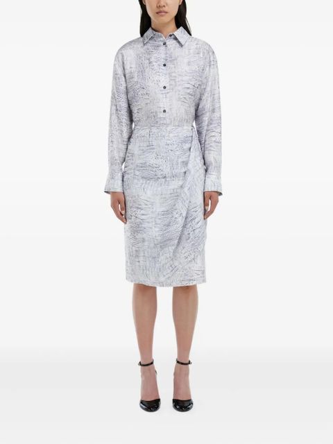 Ferragamo georgette shirt - White