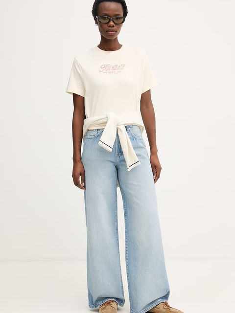 Tommy Hilfiger t-shirt damski bawełniany SUMMER - zdjęcie produktu nr 1