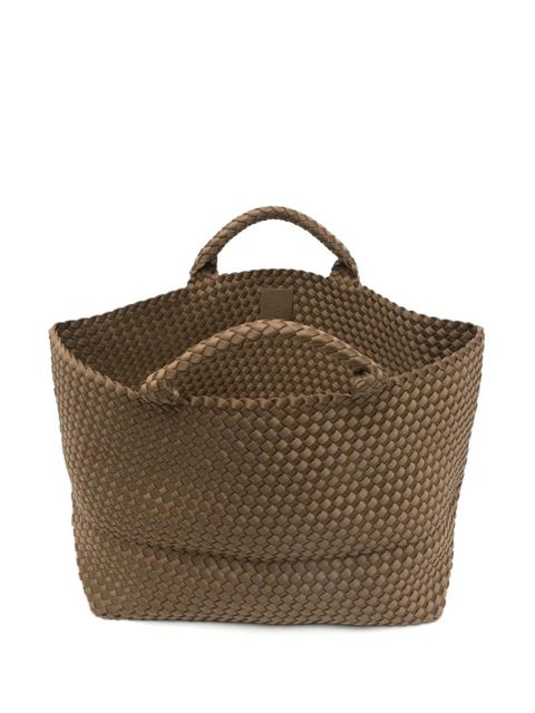 NAGHEDI large St Barths tote bag - Brown