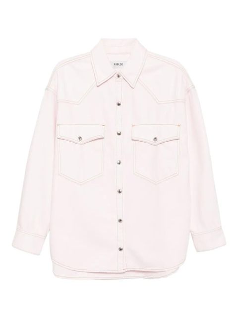 AGOLDE Lotta shirt - Pink - zdjęcie produktu nr 1