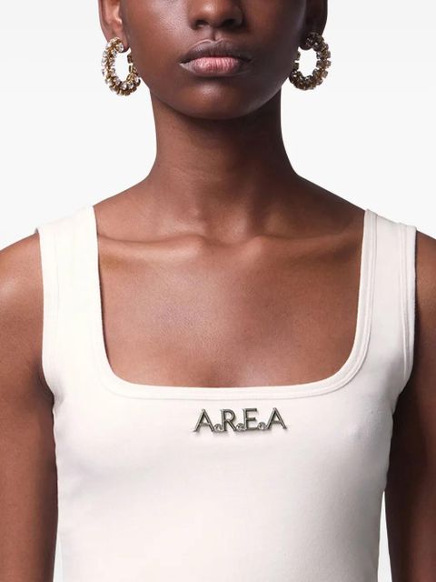 AREA small Crystal hoop earrings - Gold - zdjęcie produktu nr 2