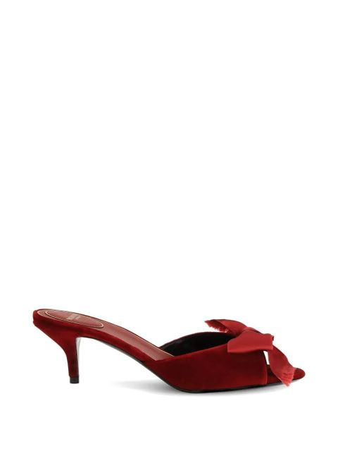 Valentino Garavani Marie A bow sandals - Red - zdjęcie produktu nr 1