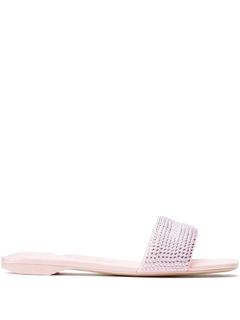 Alexander Wang crystal-embellished sandals - Pink - zdjęcie produktu nr 1