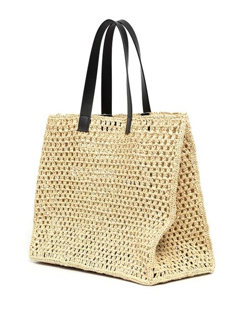 ANINE BING large Rio tote bag - Neutrals