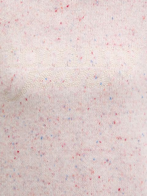 Tommy Jeans sweter z dodatkiem wełny damski kolor różowy z golfem DW0DW21687