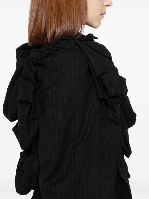 Comme Des Garçons draped jacket - Black